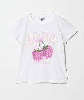 GANNI/＜GANNI＞RASPBERRY FIT Tシャツ/Tシャツ / カットソー