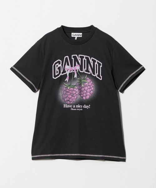 GANNI/＜GANNI＞RASPBERRY BC Tシャツ/Tシャツ / カットソー