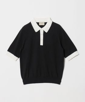 UNITED ARROWS/クロシェ ポロニット ‐ウォッシャブル‐/ニット / セーター