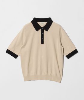 UNITED ARROWS/クロシェ ポロニット ‐ウォッシャブル‐/ニット / セーター