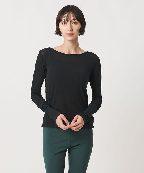 TO UNITED ARROWS/＜MIYAGI YUKA×TO UNITED ARROWS＞テレコ ロングスリーブ カットソー/Tシャツ / カットソー