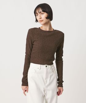 TO UNITED ARROWS/＜TO UNITED ARROWS＞プリーツ ロングスリーブ カットソー/Tシャツ / カットソー