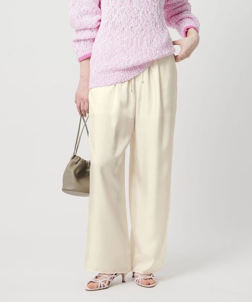 UNITED ARROWS/シルクライク イージーパンツ/イージーパンツ