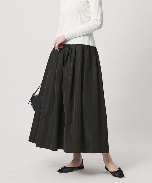 UNITED ARROWS/タフタ ボリューム ギャザースカート/その他スカート