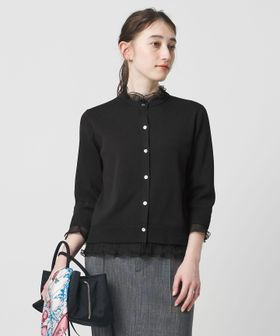 UNITED ARROWS/４WAY チュール フリル カーディガン/カーディガン / ボレロ