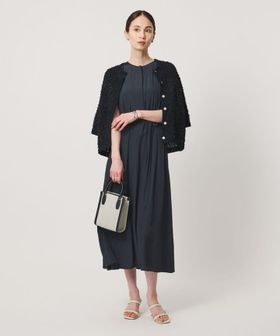 UNITED ARROWS/Spiree ギャザー フレンチスリーブ ワンピース/ワンピース