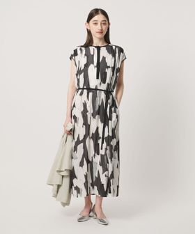 UNITED ARROWS/Spiree ギャザー フレンチスリーブ ワンピース/ワンピース