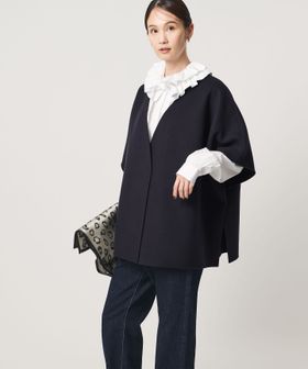 UNITED ARROWS/バイカラー リバー ストールベスト/その他コート / ブルゾン
