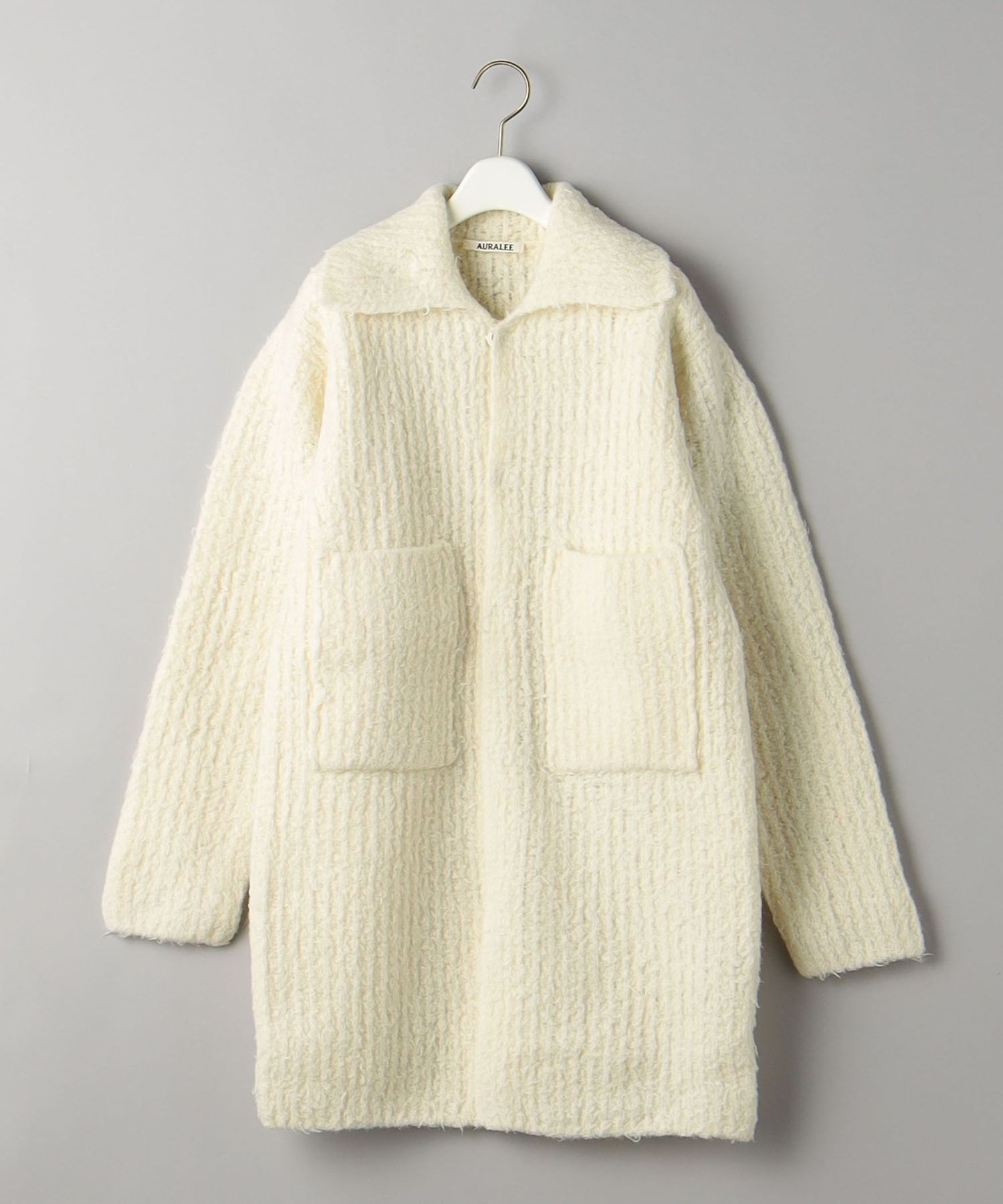 AURALEE / MOAL KNIT LONG CARDIGAN