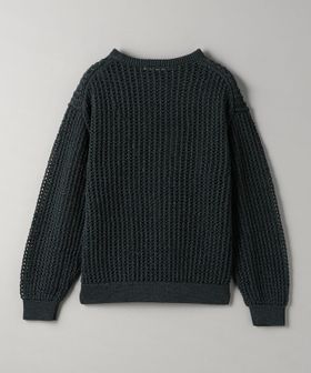 ラメメッシュ ニット プルオーバー -ウォッシャブル-