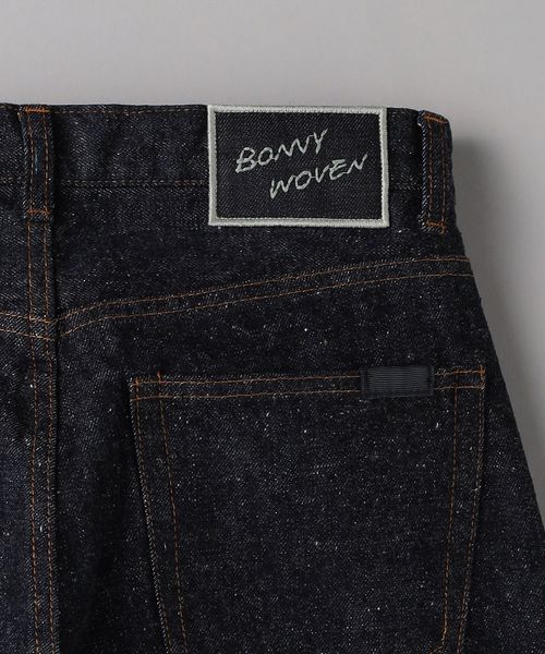 BONNY WOVEN＞ペイント デニムパンツ
