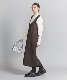 BEAUTY&YOUTH ツイル ジャンパースカート＆ジレ ―2WAY― ツイル ジャンパースカート＆ジレ -2WAY- （ロング・マキシ丈