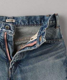 INSCRIRE＞クラッシュ フレア デニムパンツ