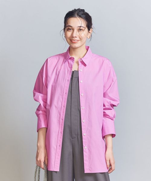 BEAUTY&YOUTH/コットンブロード レギュラーシャツ ―ウォッシャブル―/シャツ / ブラウス