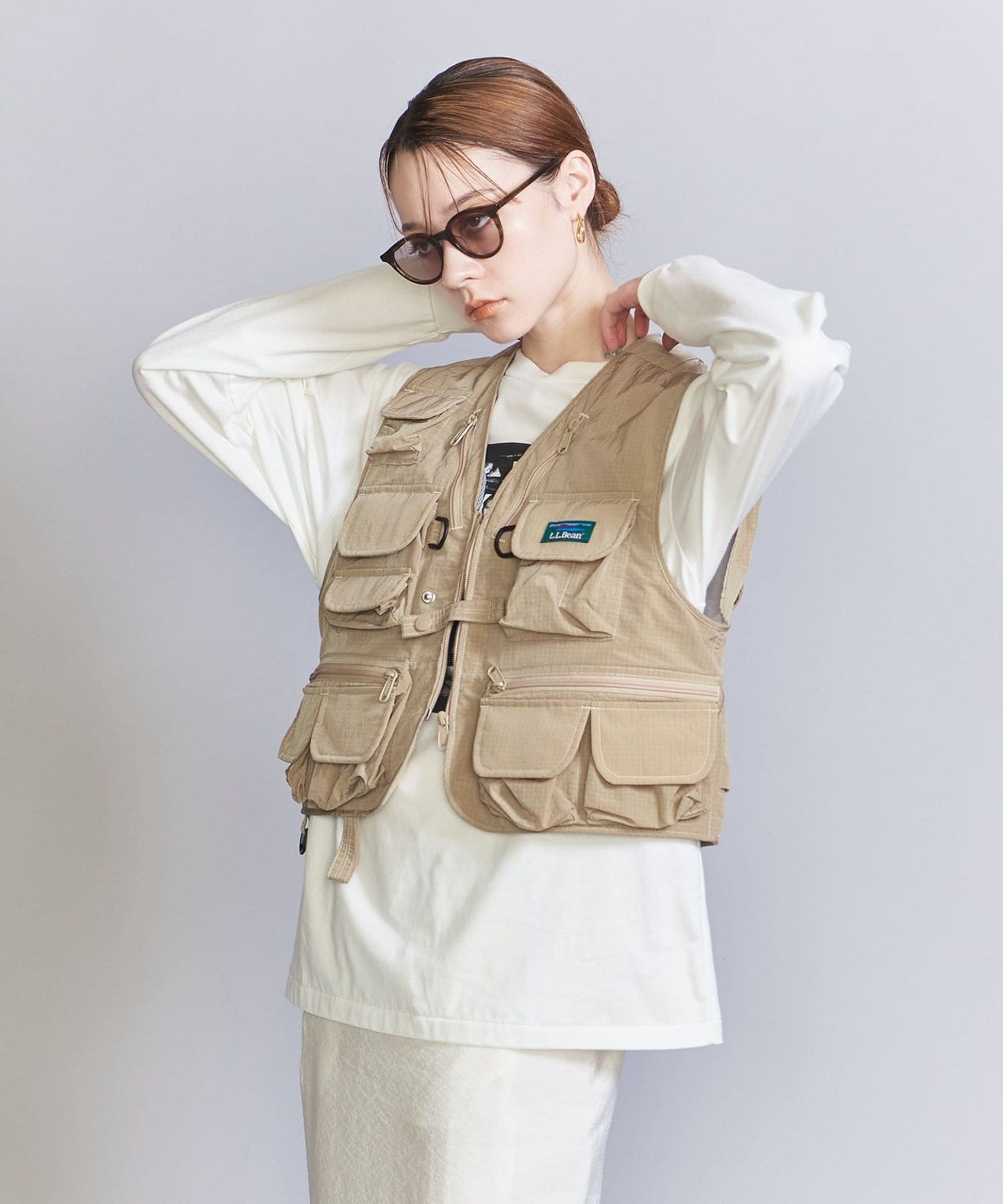 L.L.Bean>フィッシングベスト -マシンウォッシャブル-