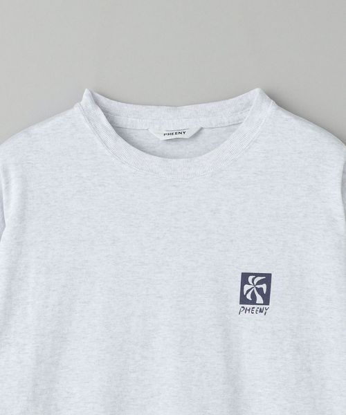 PHEENY 長袖Tシャツ ホワイト PHEENY 長袖Tシャツ ホワイト
