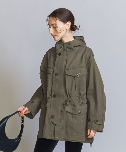 別注】＜ARMY TWILL＞ミリタリーフードコート
