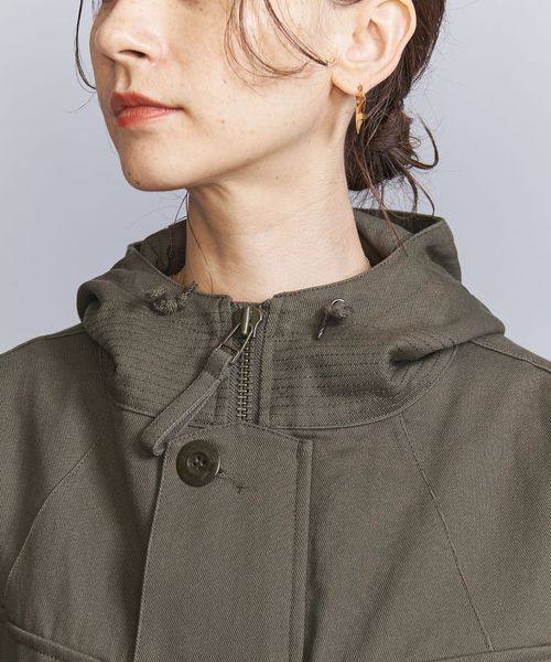 別注ARMY TWILL アーミーツイル　フーデットコート 別注】＜ARMY TWILL＞ミリタリーフードコート