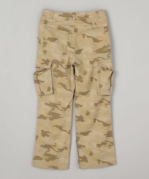virgo ヴィンテージカモ柄パンツ VIRGOwearworks(ファッション) パンツ Wide and loose pants