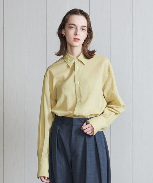 H BEAUTY&YOUTH◆長袖ブラウス/S/コットン//オレンジ/1611-299-2247 アウトレットのシャツ / ブラウス（オレンジ）の商品一覧