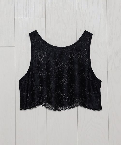 BEAUTY&amp;YOUTH UNITED ARROWS - レースカラーブラウス　ホワイト H＞リバーレース ブラウス