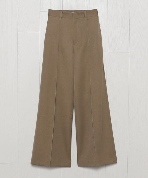 H＞ギャバフレアパンツ