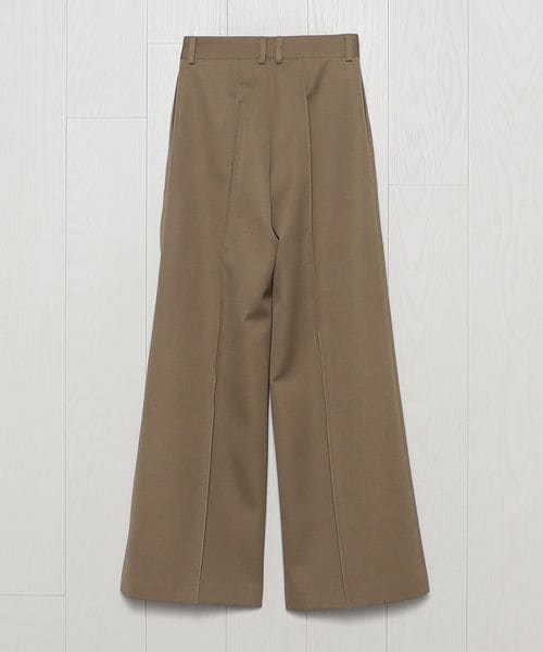 H＞ギャバフレアパンツ