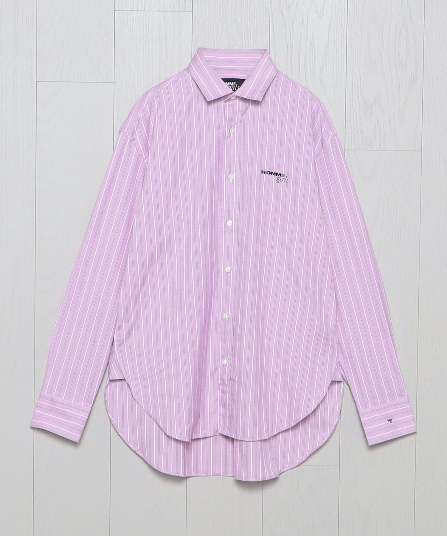 HOMME GIRLS＞OVERSIZED SHIRT/シャツ