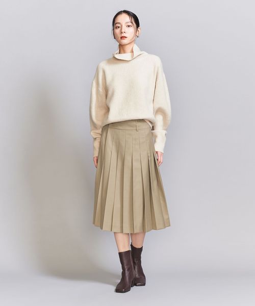 【BEAUTY&YOUTH】ラッププリーツスカート ラップ プリーツスカート