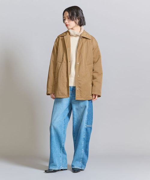 BEAUTY&YOUTH ナイロンパデッド ショートコート ナイロン パデッド ショートコート