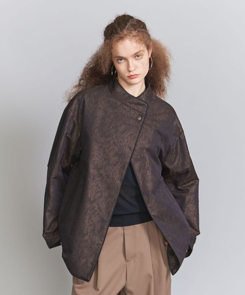 BEAUTY&YOUTH/ラメジャカード ジャケット/その他コート / ブルゾン