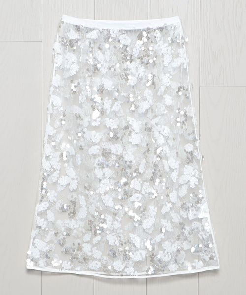 BAUM UND PFERDGARTEN＞SAINA SEQUINS SKIRT/スカート