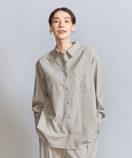 BEAUTY&YOUTH/オーバーサイズ ワークシャツ/シャツ / ブラウス