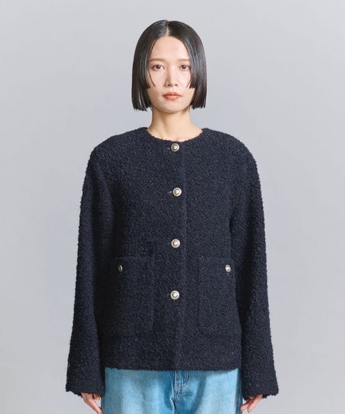 ユナイタス　ノーカラージャケット　2022/aw ユナイタス ノーカラージャケット 2022/aw 2025年最新】UNITUS