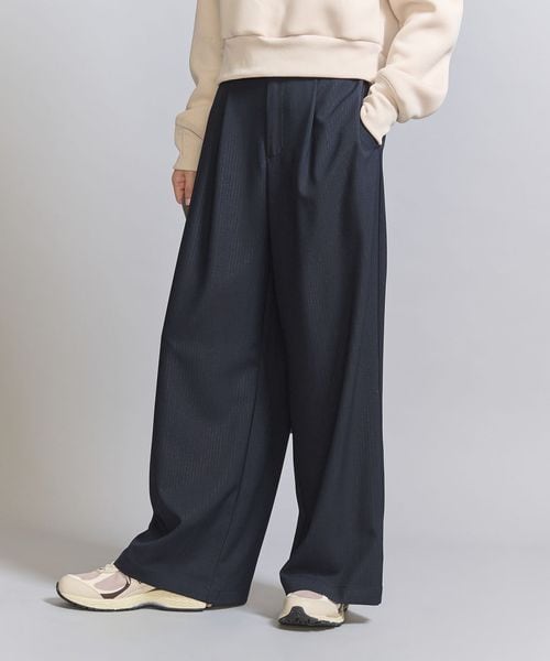 H Beauty&youth ストライプ スラックス H BEAUTY&YOUTH UNITED ARROWS 「H BEAUTY&YOUTH ARROWS