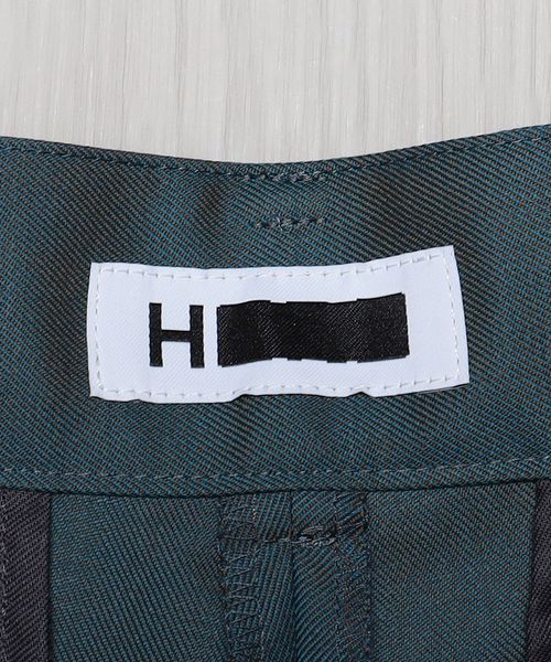 H BEAUTY&YOUTH UNITED ARROWS ギャバ バギーパンツ H＞ギャバ バギーパンツ