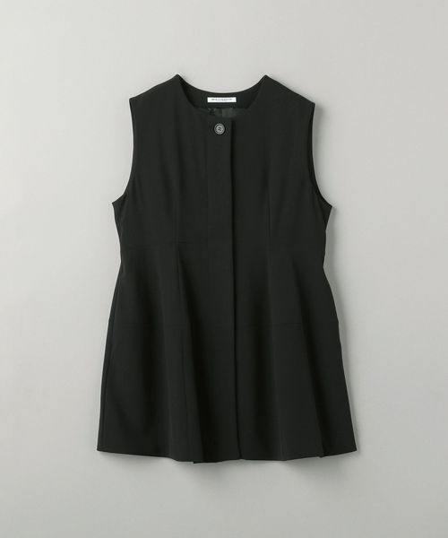 UNITEDARROWS　ウール シルク ツイル ペプラム ベスト UNITED ARROWS（ユナイテッドアローズ）の「ウール シルク