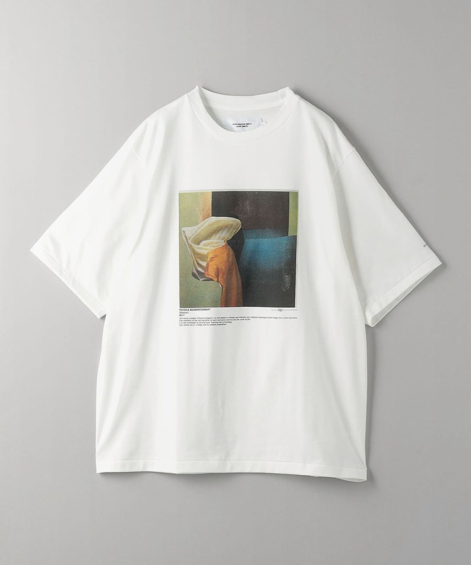 JANE SMITH＞NICOLA KLOOSTERMAN ABSTRACT/Tシャツ