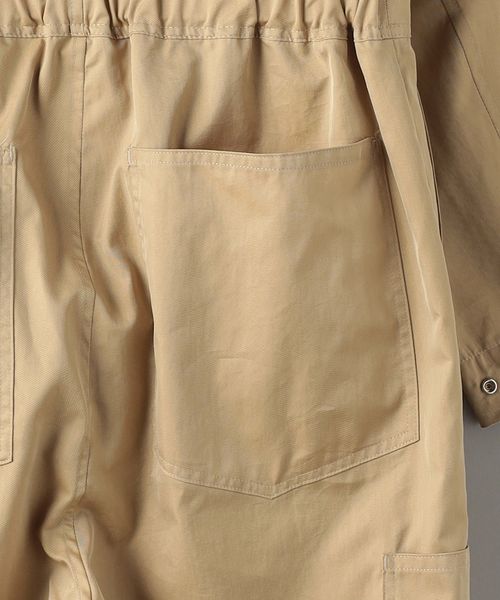 JANE SMITH ジェーンスミス　24ss コットンナイロン ジャンプスーツ JANE SMITH ジェーンスミス 24ss コットンナイロン ジャンプスーツ