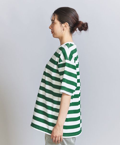 DAIWA PIER39＞ドローストリング ボーダー Tシャツ
