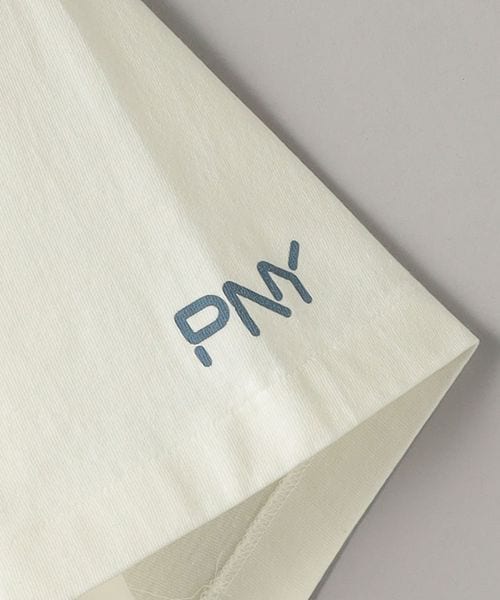 PHEENY＞コートプリント Tシャツ