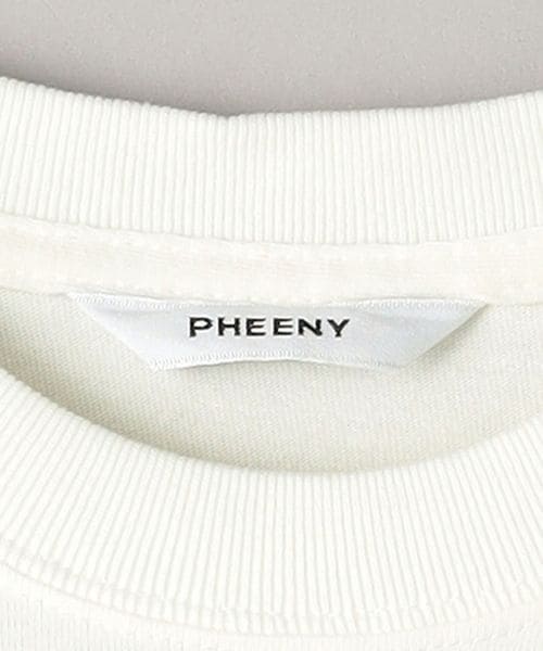 PHEENY＞コートプリント Tシャツ