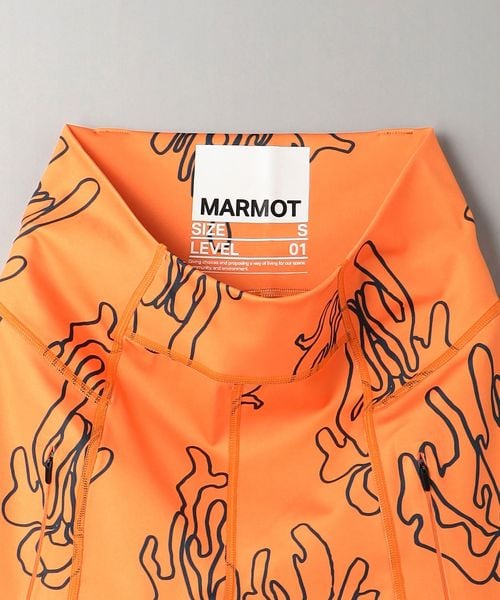 MARMOT CAPITAL UTILITY BIKER SHORTS オレンジ MARMOT CAPITAL＞ユーティリティ バイカー ショーツ