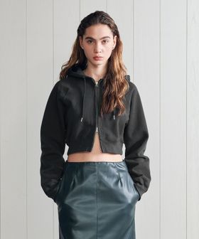 特価 H BEAUTY&YOUTH ドライタッチスウェットジップパーカー 黒 H＞ドライタッチスウェットジップパーカー