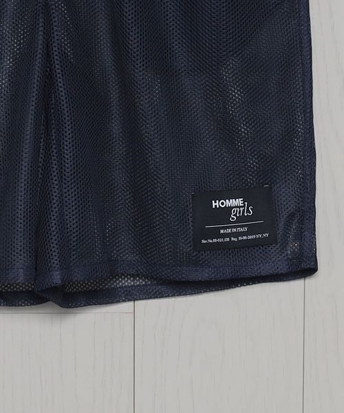 HOMME GIRLS＞BASKETBALL MESH SHORTS/ショートパンツ