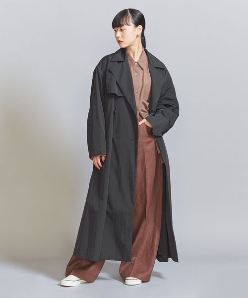 ビンテージ　ガウンコート　ロングコート CLANE（クラネ）の「【CLANE/クラネ】LADY MAXI GOWN COAT