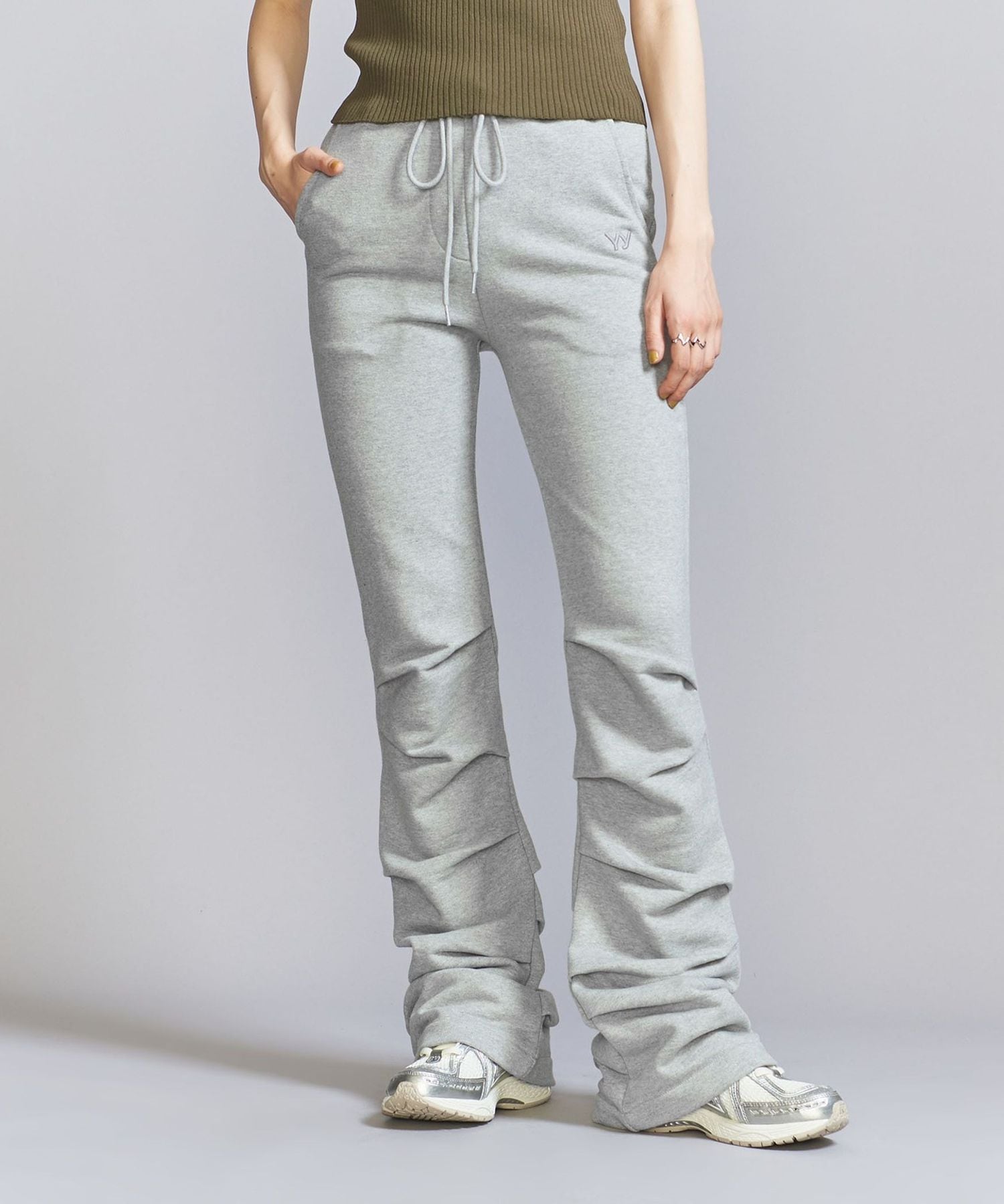 OPEN YY パンツ OPEN YY / オープンワイワイ】 CAMO ROLLED WAIST CARGO PANTS