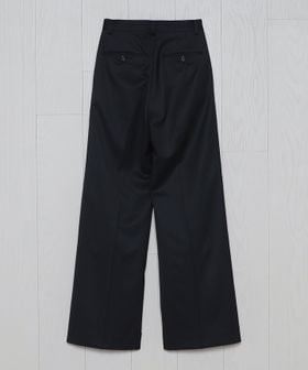 H＞ツイルフレアパンツ
