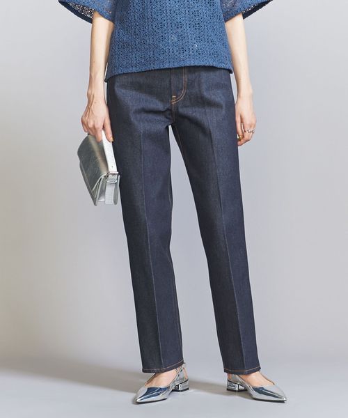 UNITED ARROWS ダークデニム ストレートパンツ　36 size SHORT/TALLあり］ストレート ワイド デニム