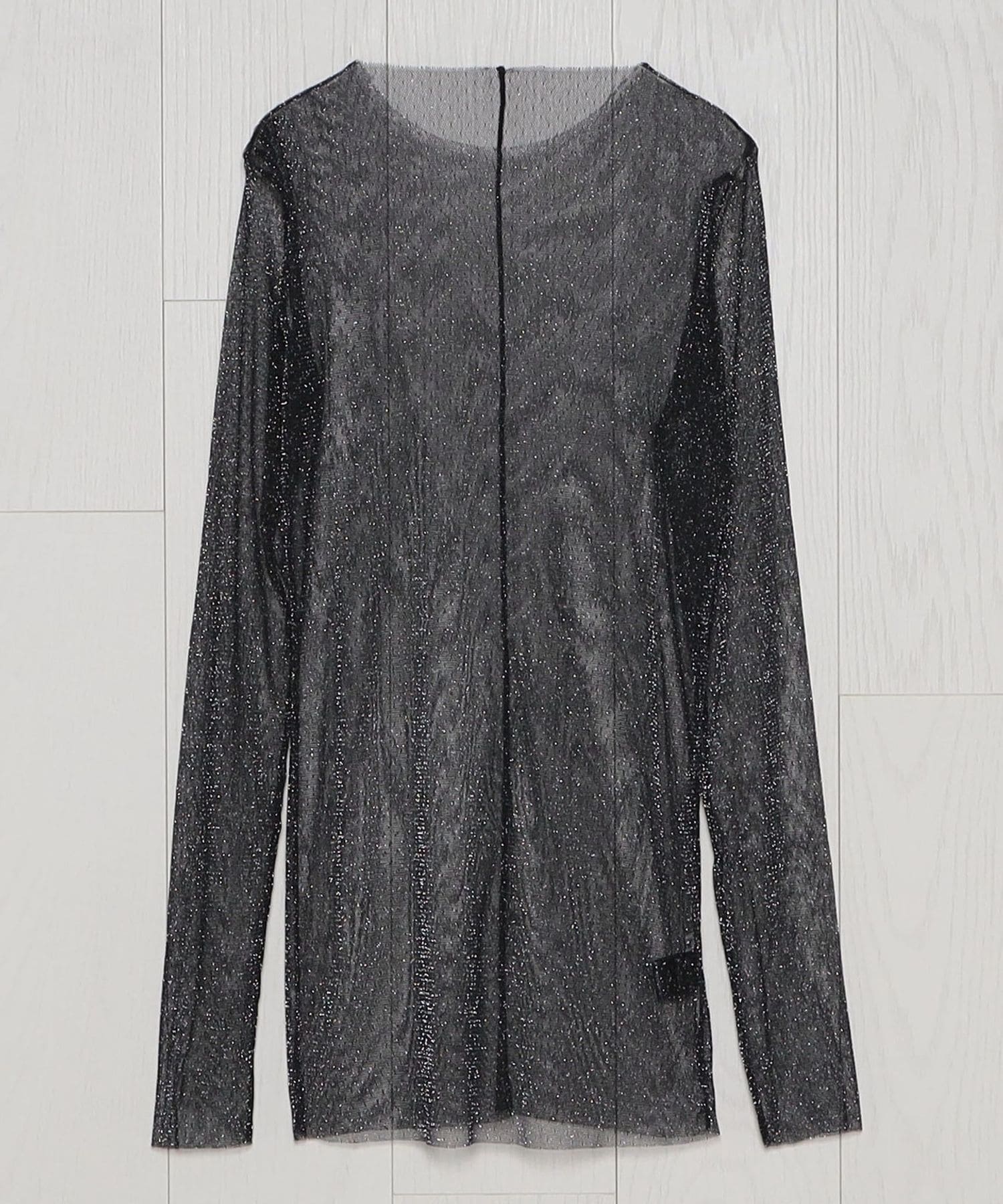 TanC TOKYO タンクトウキョウ 日本製 TULLE LONG SLEEVE TOP チュールロングスリーブカットソー Free BEIGE トップス g22248 TanC TOKYO タンクトウキョウ 日本製 TULLE LONG SLEEVE TOP